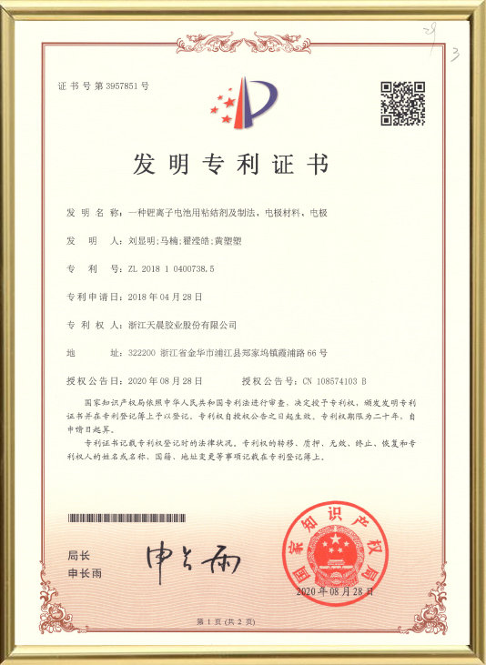 Certificate Of Honor
