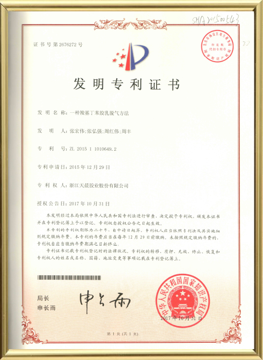 Certificate Of Honor